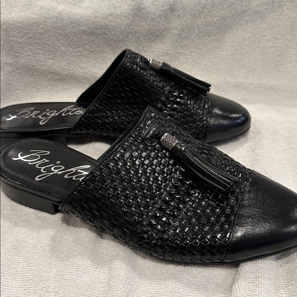 Brighton Idol Black Mules - Picture 4 of 7